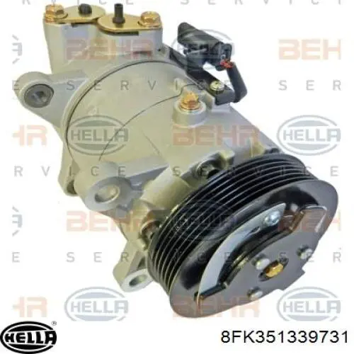 8FK351339731 HELLA Compresor climatizador