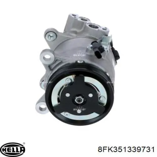 Compresor de aire acondicionado 8FK351339731 HELLA