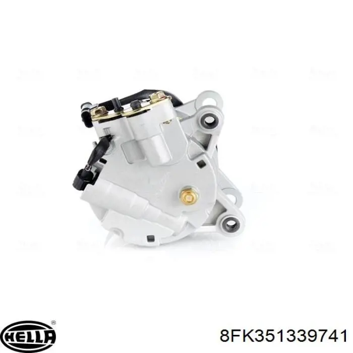 Compresor de aire acondicionado 891019 Nissens