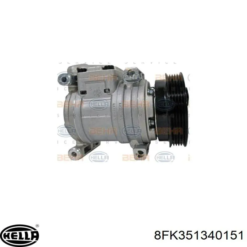 Compresor de aire acondicionado 977010X100 Hyundai/Kia