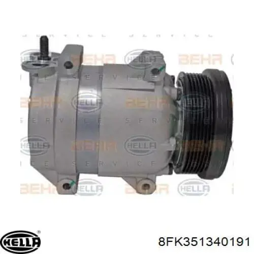 Compresor de aire acondicionado 715029R MSG Rebuilding