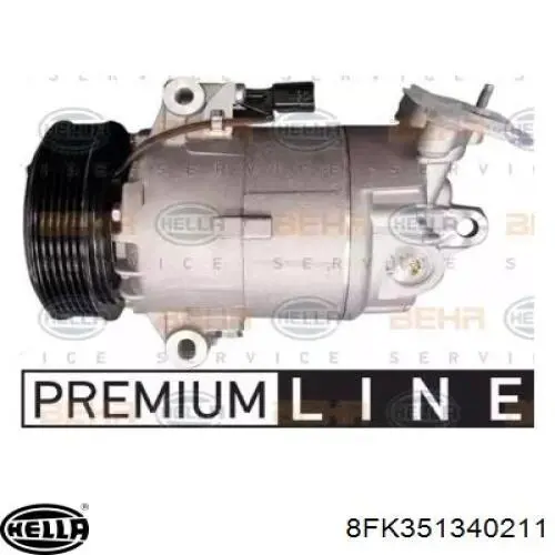 Compresor ac HELLA 8FK351340211 precio, desde 266,32 EUR