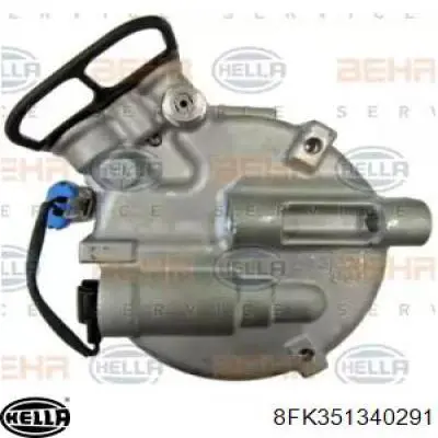 ACP 138 Mahle Original compresor de aire acondicionado