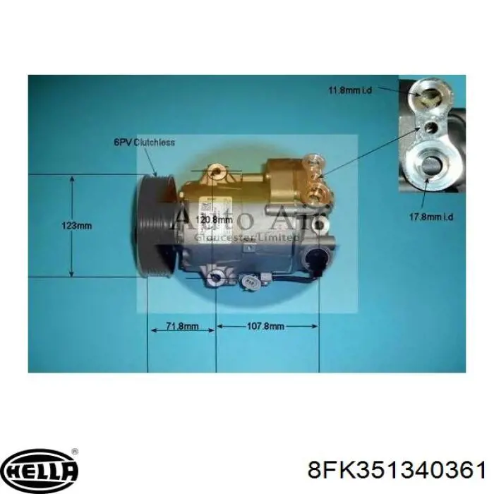Comprar 6572647 Opel Compresor de aire acondicionado coche
