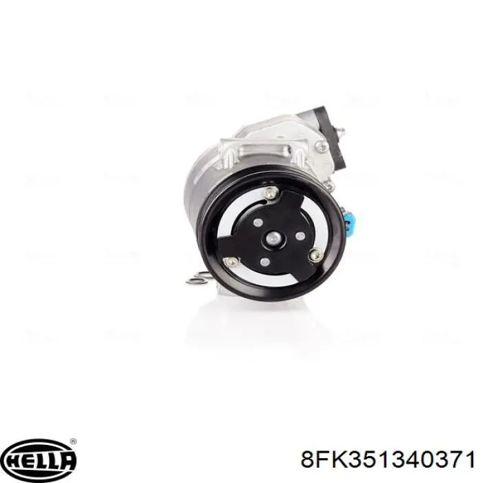Compresor de aire acondicionado P1618047 Opel