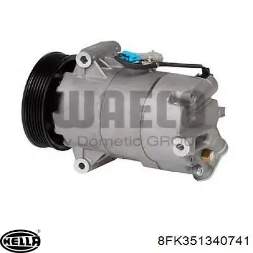 Compresor de aire acondicionado 84005683 General Motors