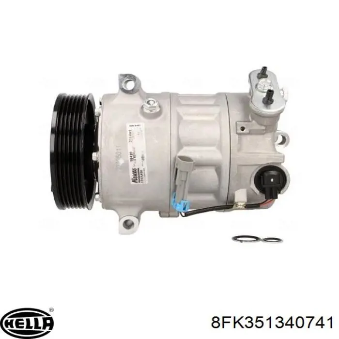 Compresor de aire acondicionado 84005683 General Motors