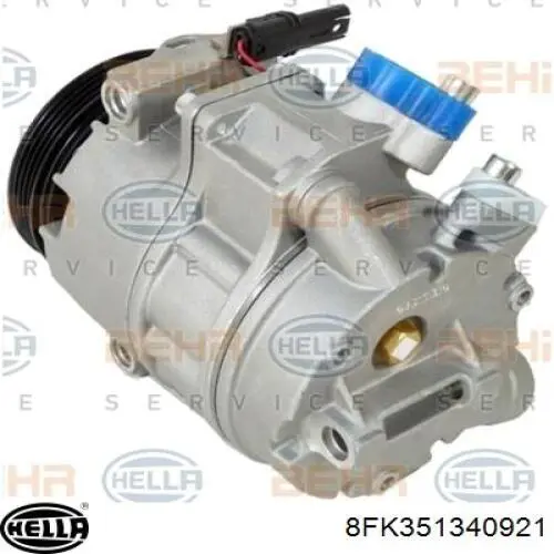 Compresor de ac BMW 64529195975