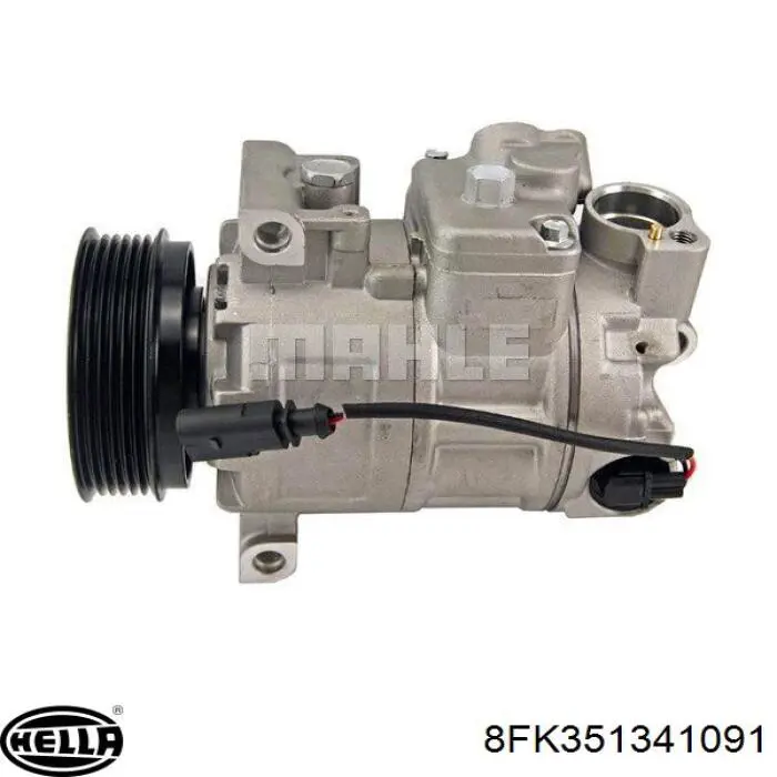 Compresor de aire acondicionado CS20647 Delphi