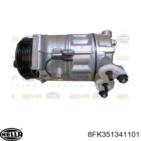 Compresor de ac Mazda BEV361450A