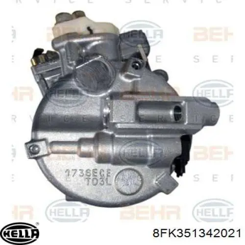 Compresor de aire acondicionado A0032305111 Mercedes