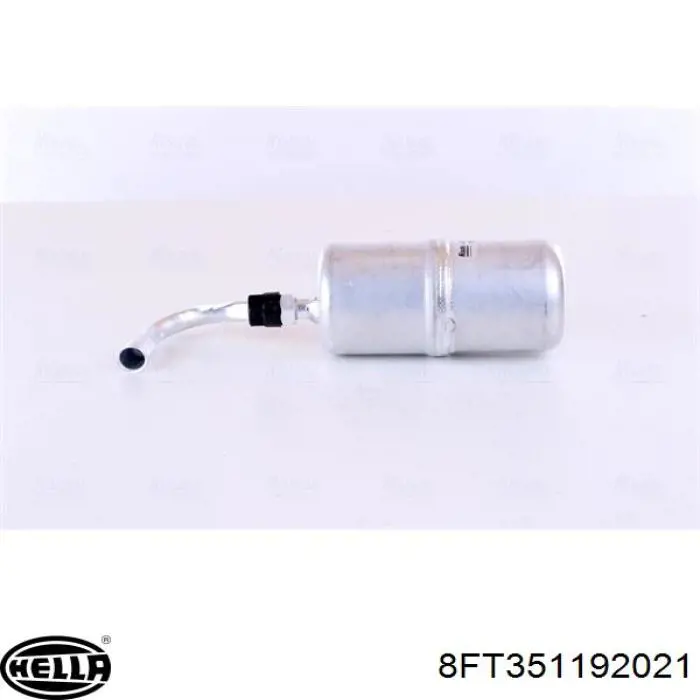 8FT351192021 HELLA receptor-secador del aire acondicionado
