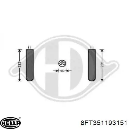 Comprar 509927 VALEO Filtro secador de aire acondicionado