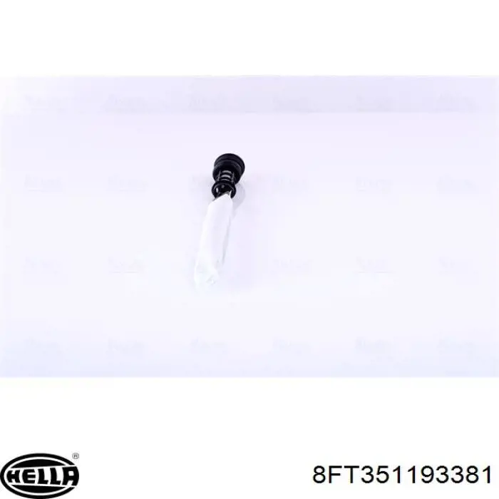 8FT351193381 HELLA receptor-secador del aire acondicionado