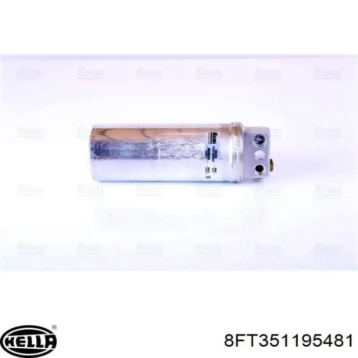 8FT351195481 HELLA receptor-secador del aire acondicionado