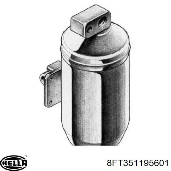 Filtro deshidratador AD127000S Mahle Original