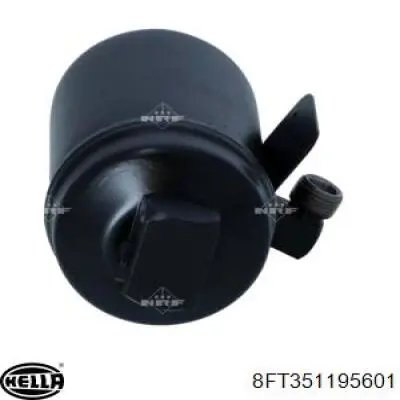 8FT351195601 HELLA receptor-secador del aire acondicionado
