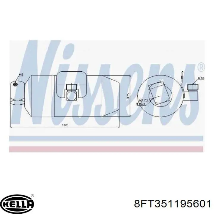 Filtro deshidratador aire acondicionado Mahle Original AD127000S precio, desde 38,75 EUR