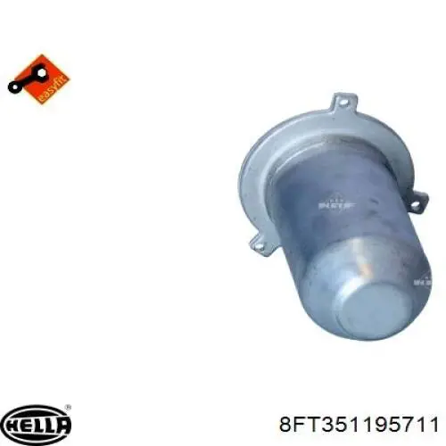 8FT351195711 HELLA receptor-secador del aire acondicionado