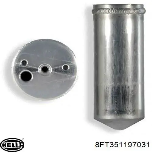 8FT351197031 HELLA filtro deshidratador