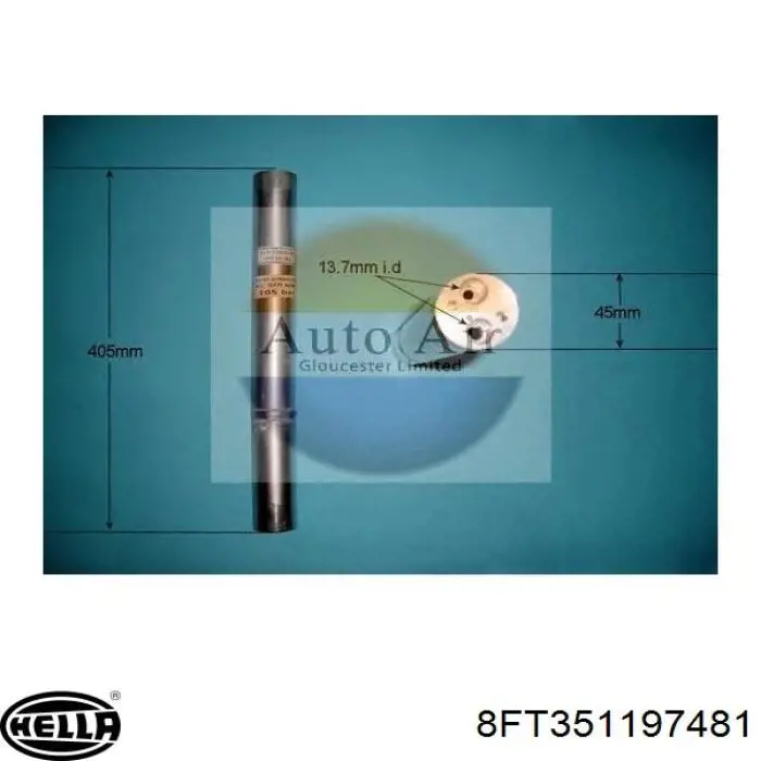 Comprar 81619106045 MAN Filtro secador de aire acondicionado