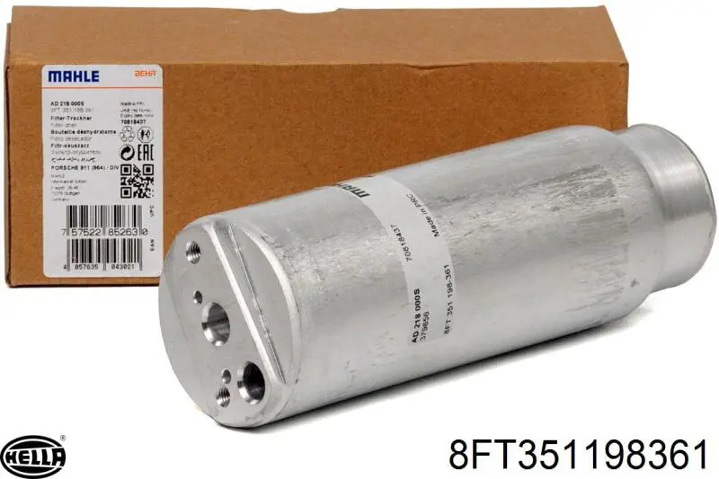 Comprar AD176000S Mahle Original Filtro secador de aire acondicionado
