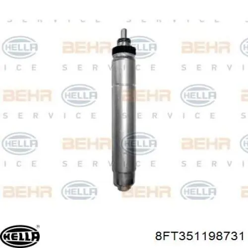 Filtro deshidratador 6455AH Peugeot/Citroen