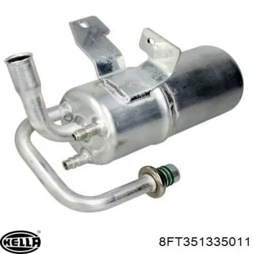 Filtro deshidratante, aire acondicionado para Mazda 2 (DY)