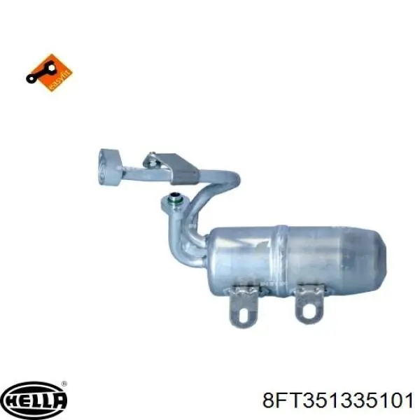 8FT351335101 HELLA receptor-secador del aire acondicionado