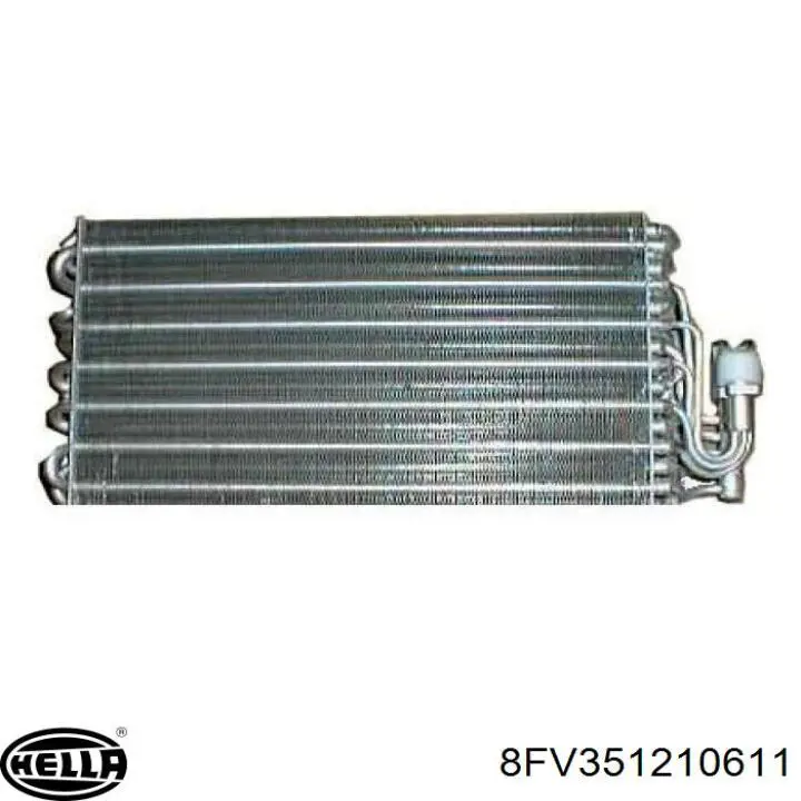 8FV351210611 HELLA evaporador, aire acondicionado