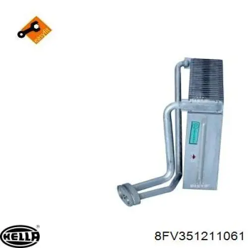 Evaporador de aire acondicionado 820000N Dasis