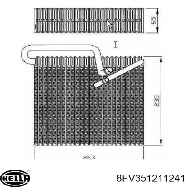 Evaporador de aire acondicionado Opel 1618357 precio, desde 88,81 EUR