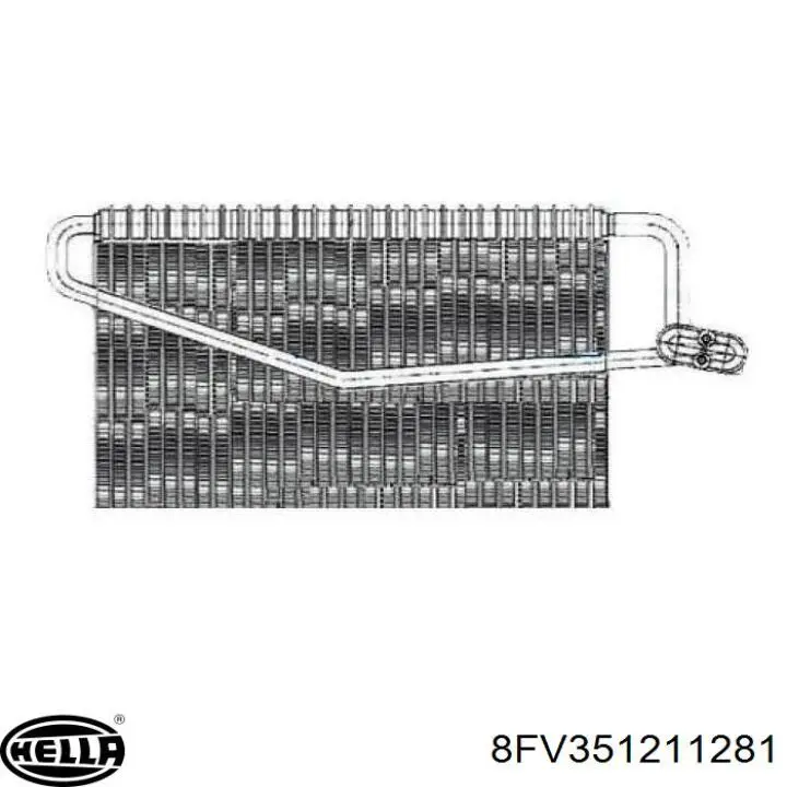 Comprar 2038300158 Mercedes Evaporador de aire acondicionado