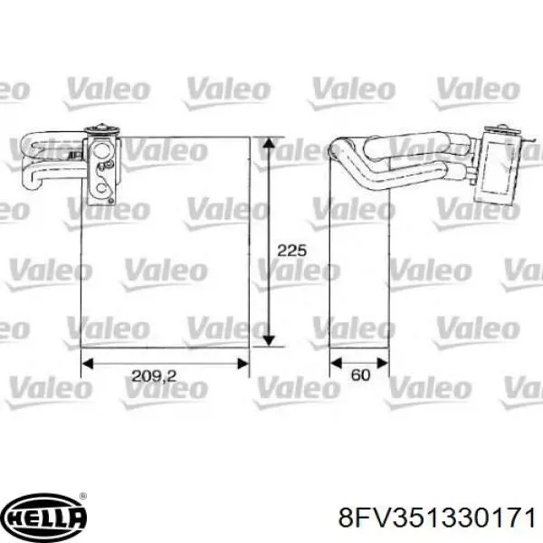 Comprar Evaporador de aire acondicionado Renault Master II HD, FD