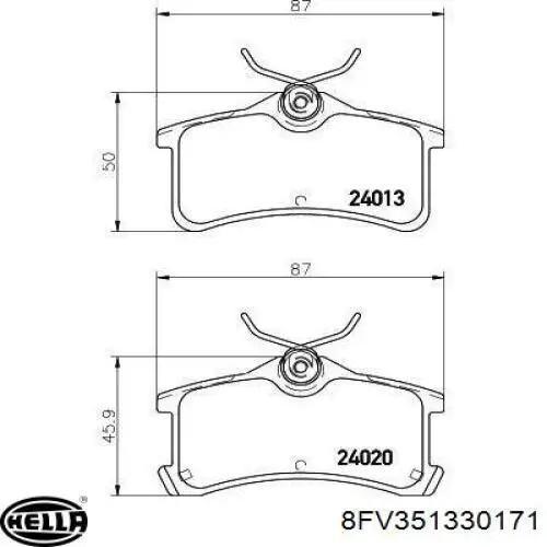 Comprar 8FV351330171 HELLA Evaporador de aire acondicionado