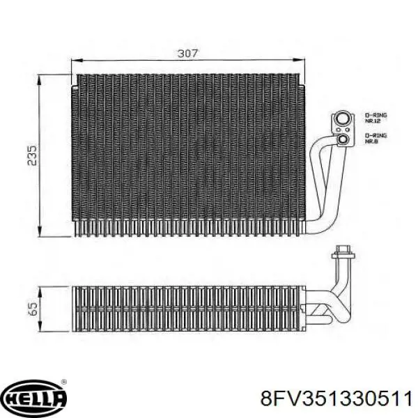 Comprar LR097253 Land Rover Evaporador de aire acondicionado