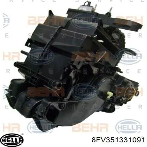 8FV351331091 HELLA Evaporador, aire acondicionado