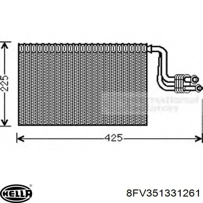 Evaporador Mahle Original AE113000S