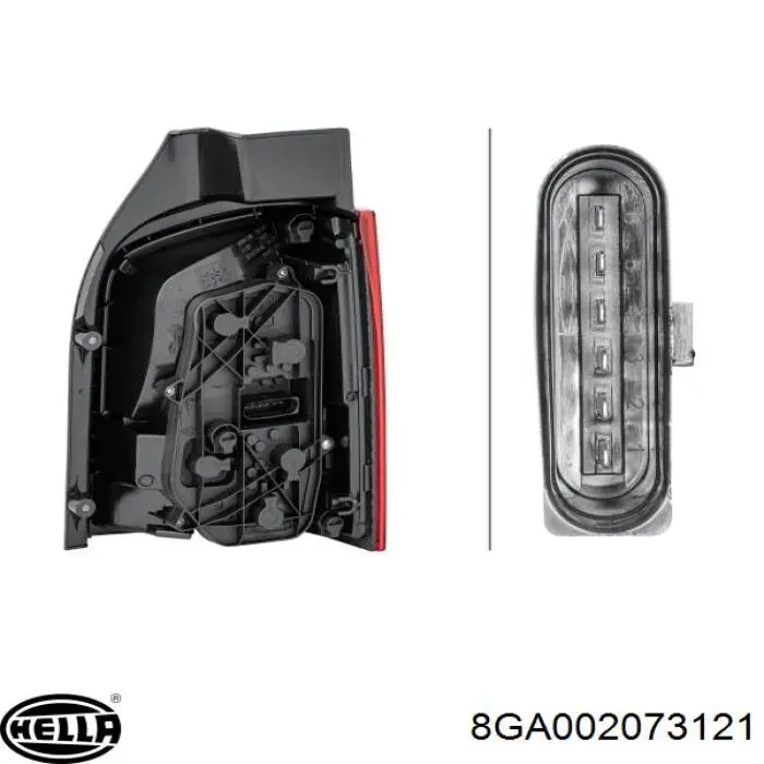 989823 Volvo Bombilla de cruce