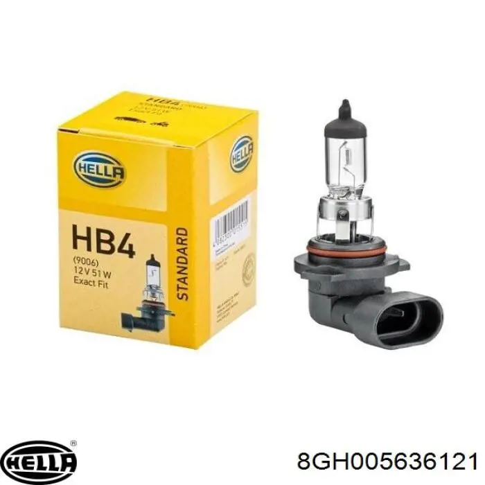 Lámpara halógena 9008081101 Toyota