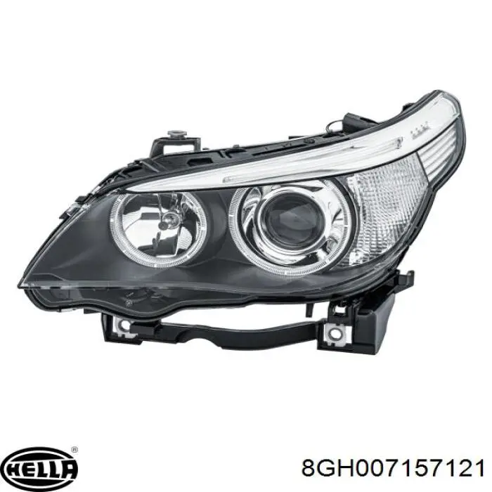 Lámpara halógena HELLA 8GH007157121