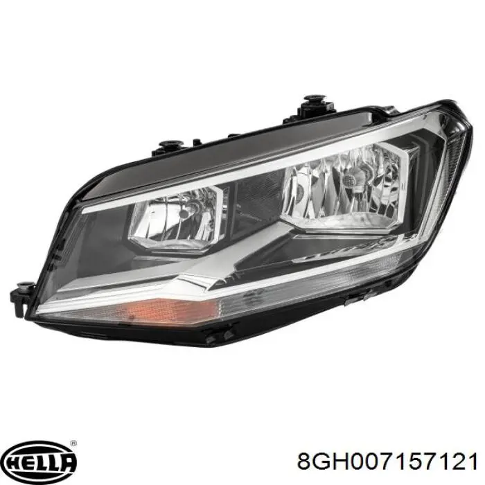 8GH007157121 HELLA Lámpara halógena