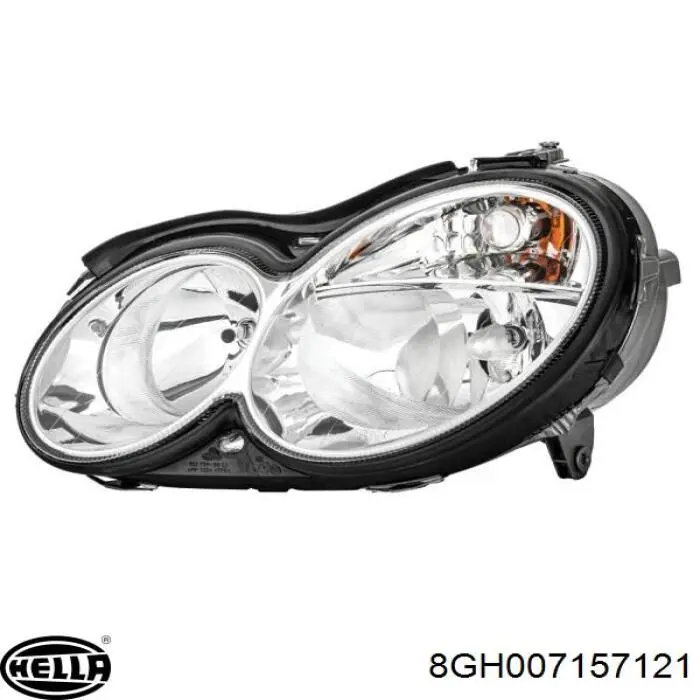 Lámpara halógena 8GH007157121 HELLA