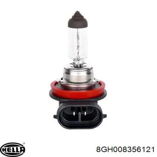 8GH008356121 HELLA Lámpara halógena