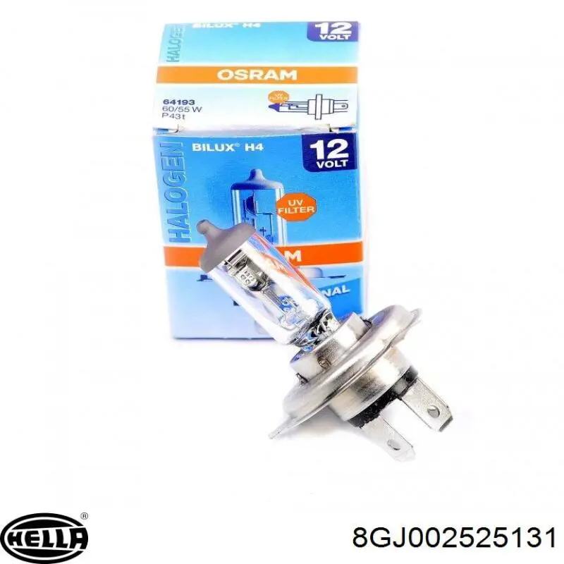 12342AW Philips Lámpara halógena