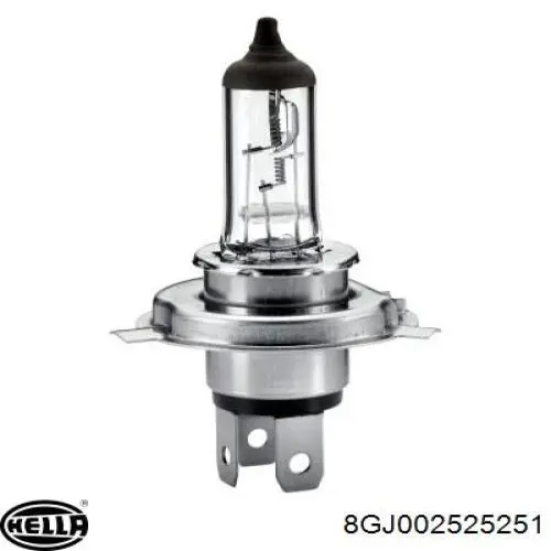Comprar 8GJ002525251 HELLA Lámpara halógena