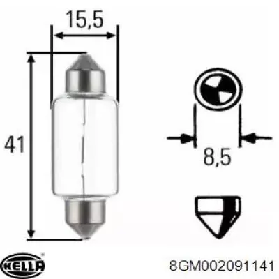 Bombilla de faro HELLA 8GM002091141 precio, desde 1,33 EUR