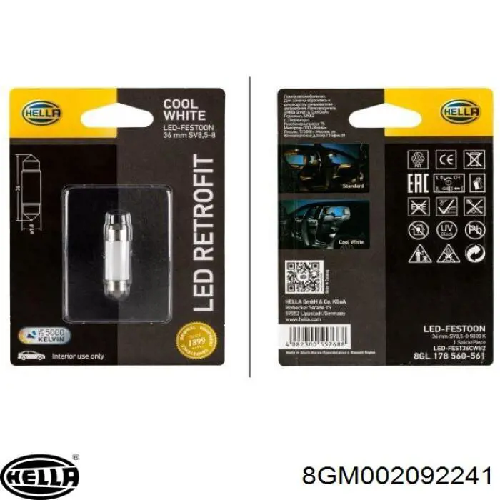 Bombilla N072601024131 Mercedes