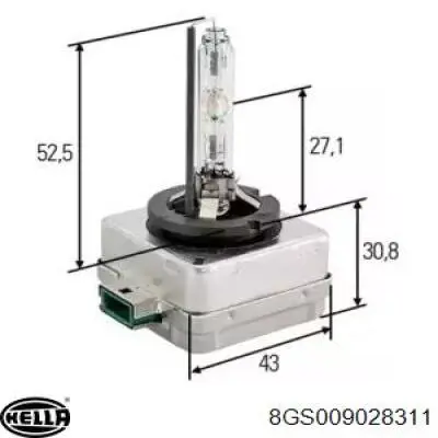 Lampara de xenon VAG 66340HBI