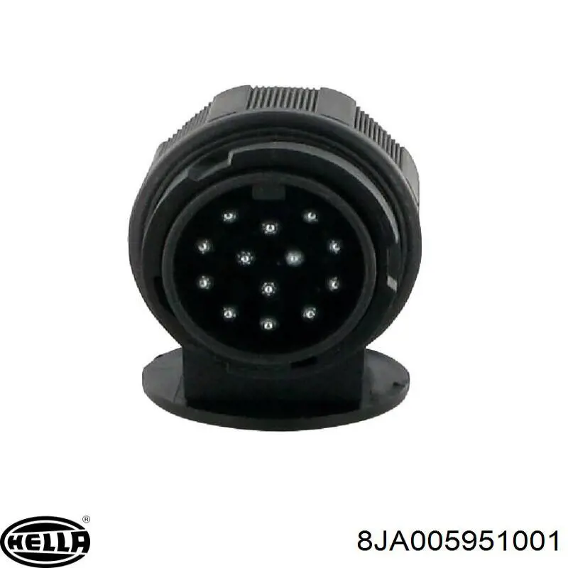 Enchufe eléctrico de remolque para camión 8JA005951001 HELLA